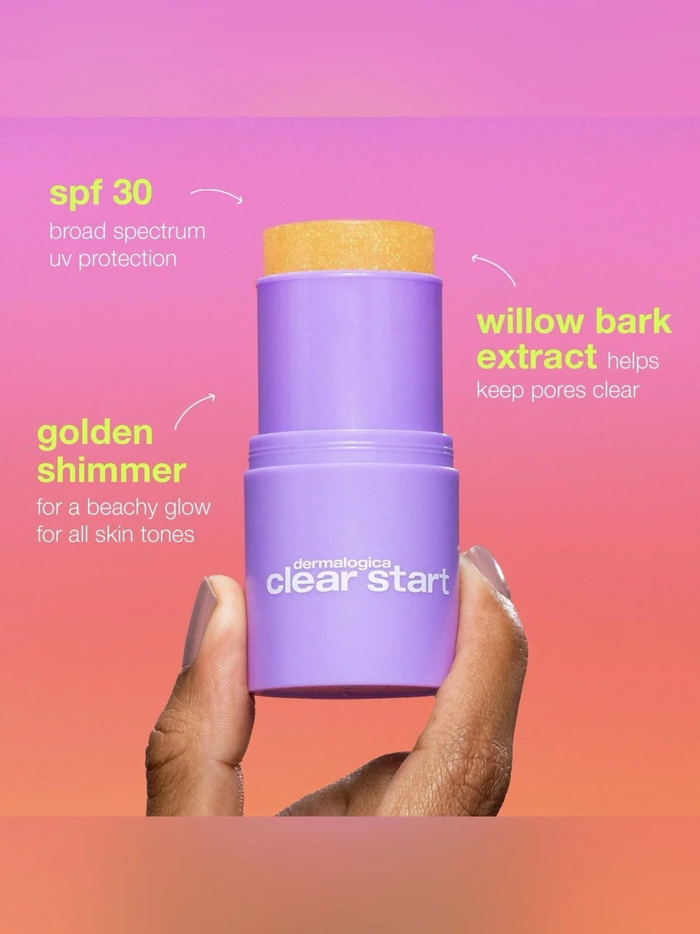 Dermalogica Clear Start Golden Hour Hydrating SPF 30 Stick